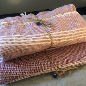 COPY - Authentic Turkish Towel - Red